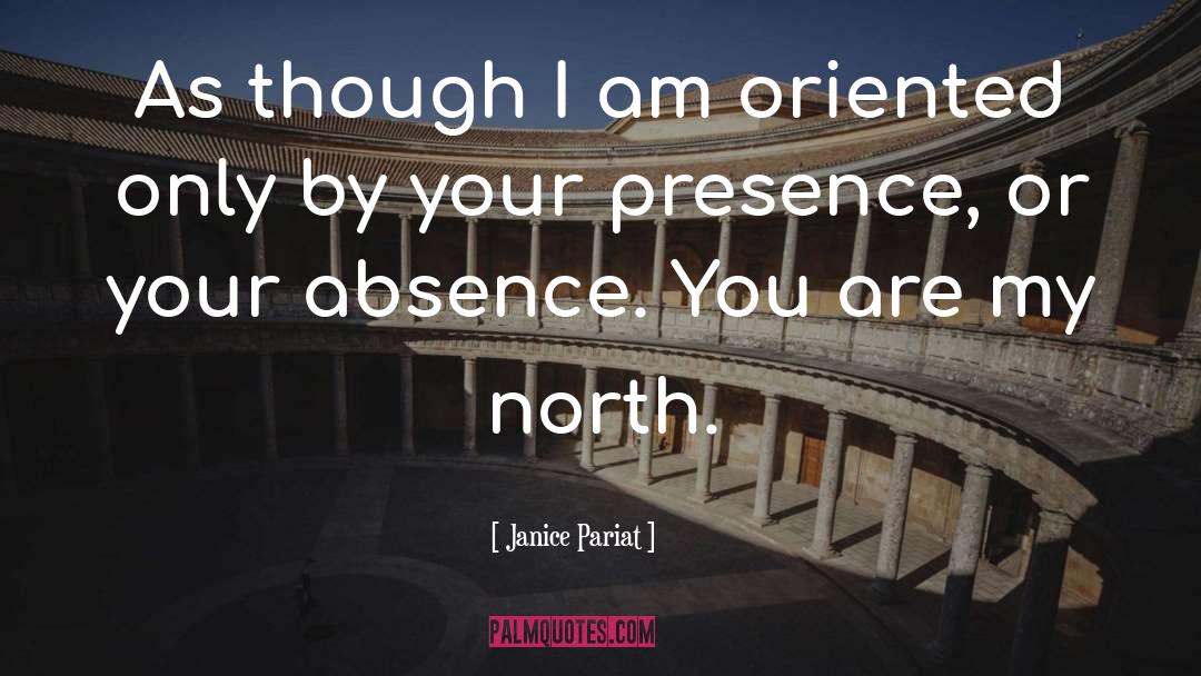 Your Absence quotes by Janice Pariat