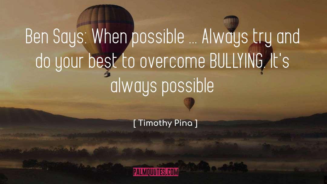 Your Best Qualities quotes by Timothy Pina