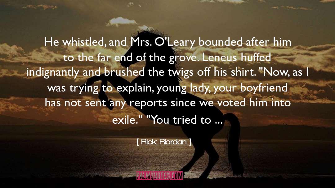 Your Boyfriend quotes by Rick Riordan