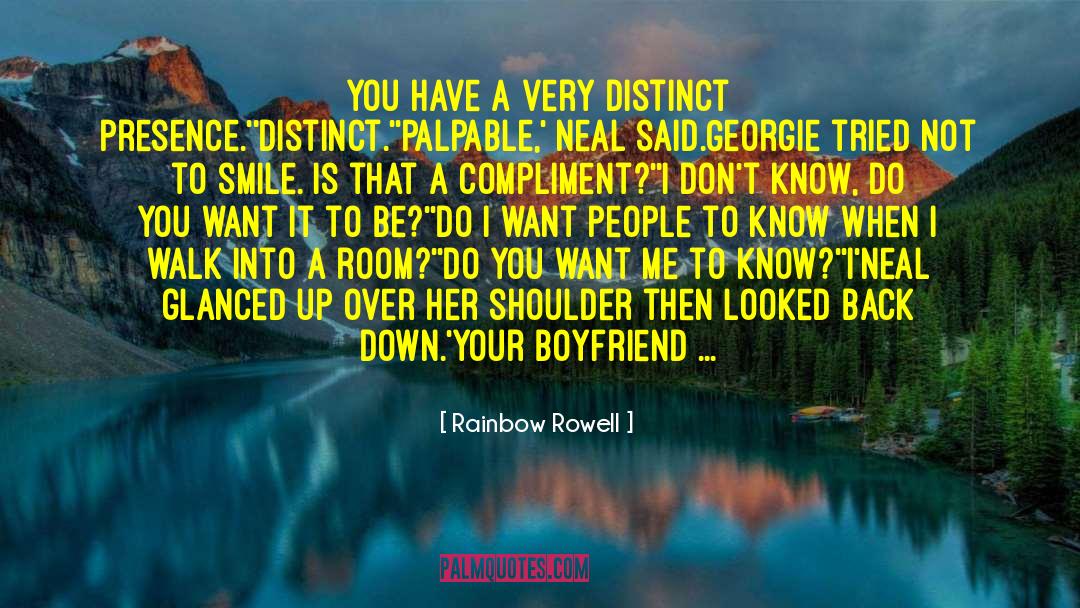 Your Boyfriend quotes by Rainbow Rowell