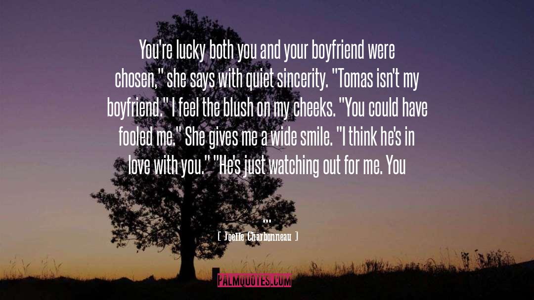 Your Boyfriend quotes by Joelle Charbonneau