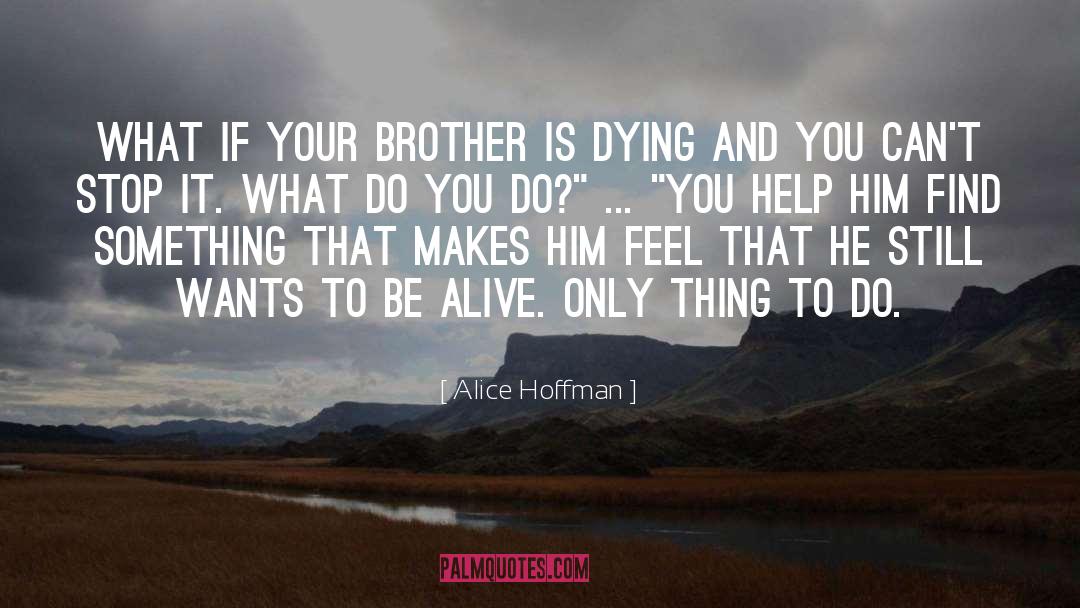 Your Brother quotes by Alice Hoffman