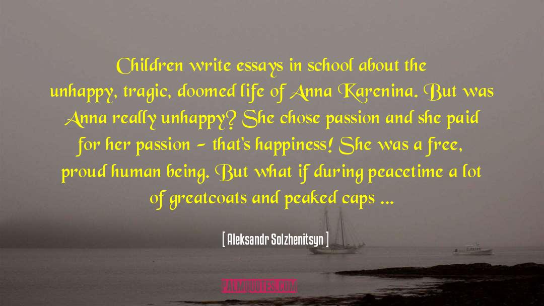 Your Daughter quotes by Aleksandr Solzhenitsyn