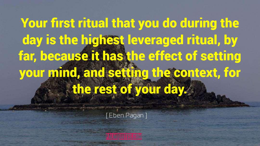 Your Day quotes by Eben Pagan