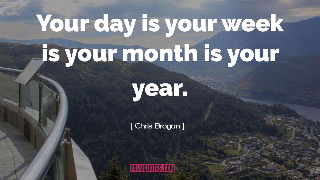 Your Day quotes by Chris Brogan