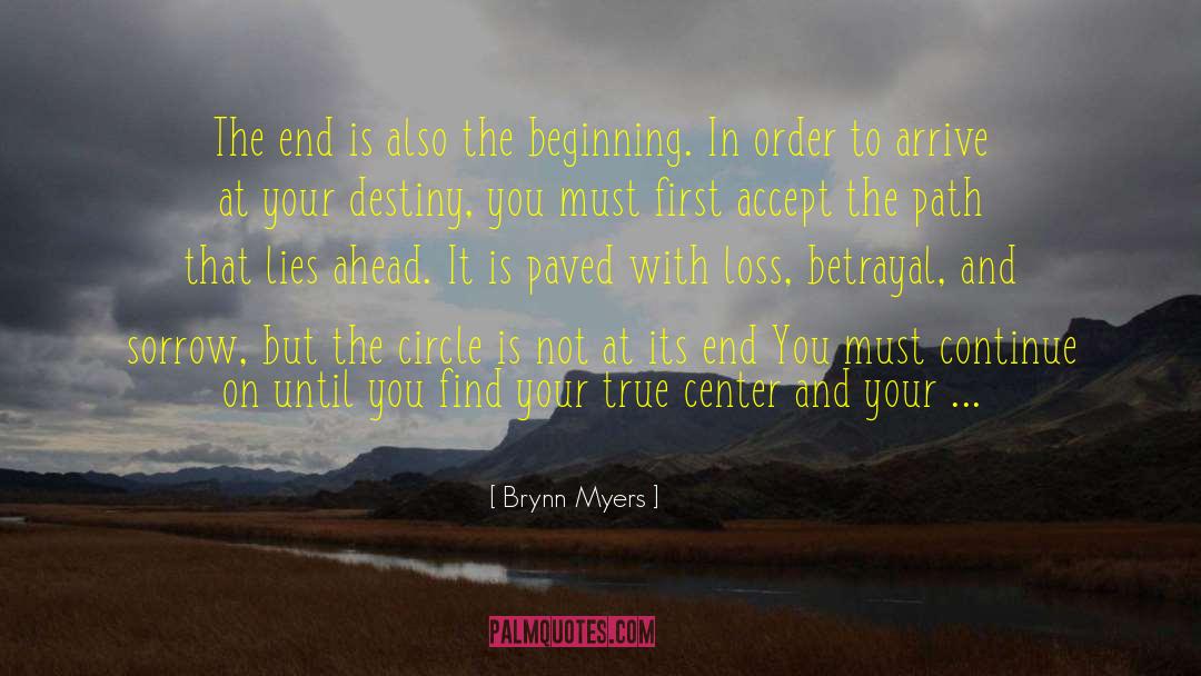 Your Destiny quotes by Brynn Myers