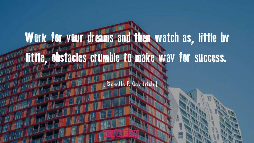 Your Dreams And Goals quotes by Richelle E. Goodrich