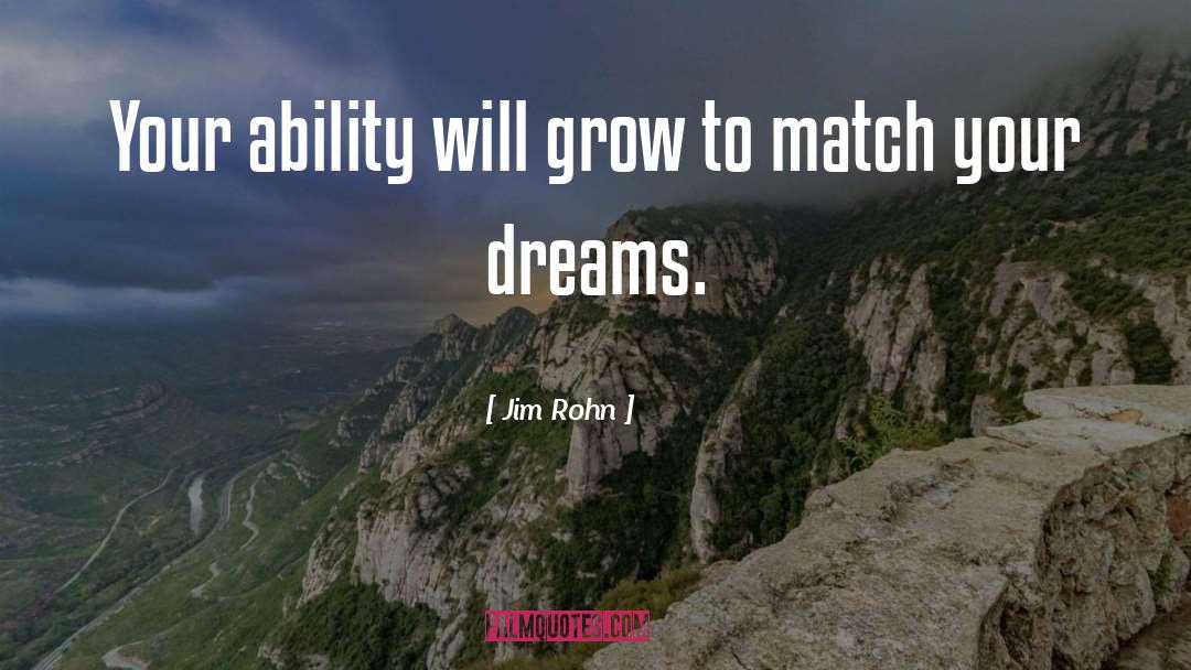 Your Dreams quotes by Jim Rohn