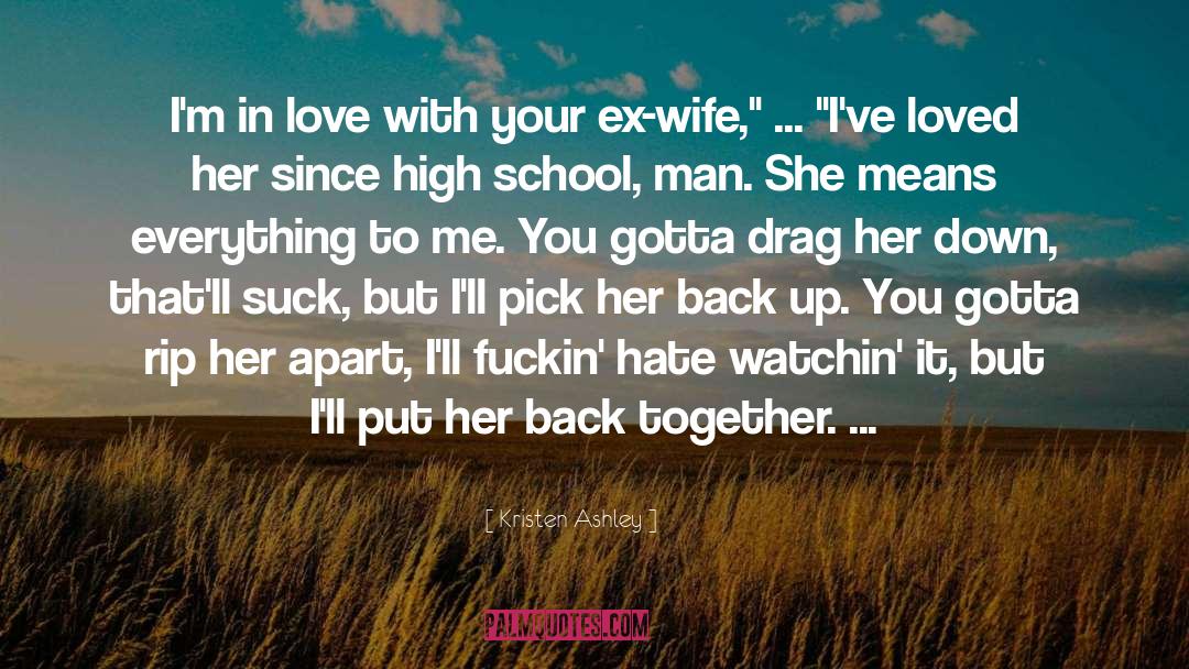 Your Ex quotes by Kristen Ashley