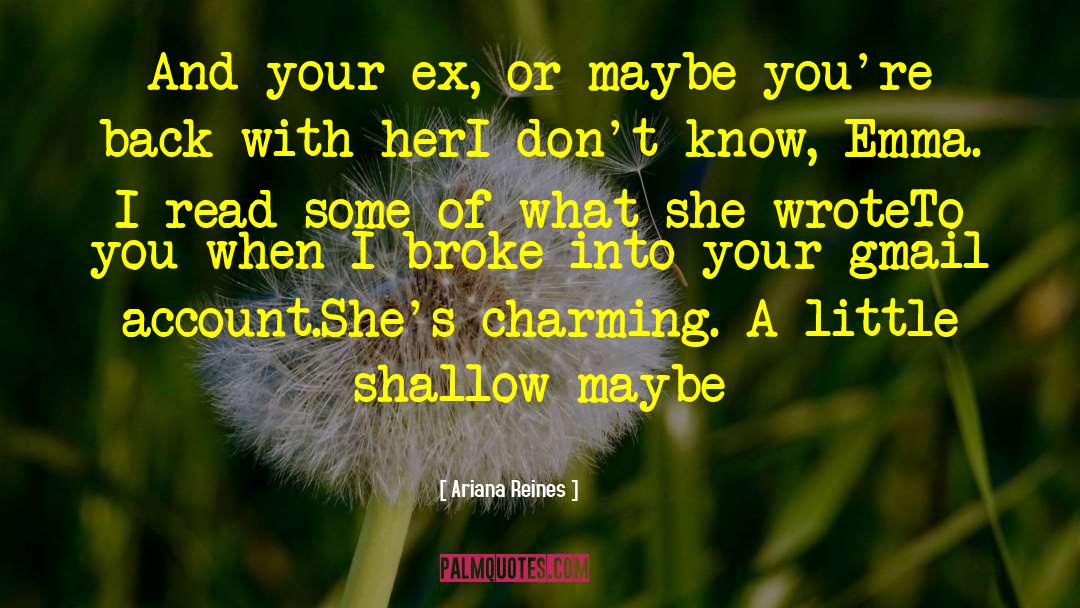 Your Ex quotes by Ariana Reines