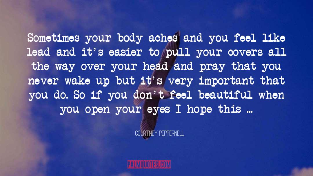Your Eyes Are Like Stars quotes by Courtney Peppernell