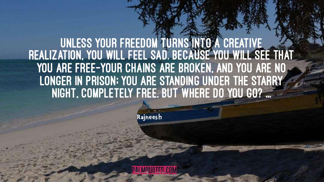 Your Freedom quotes by Rajneesh