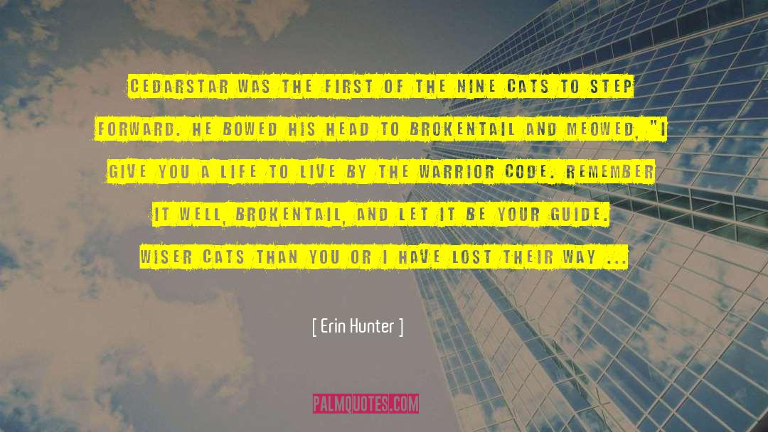 Your Guide quotes by Erin Hunter