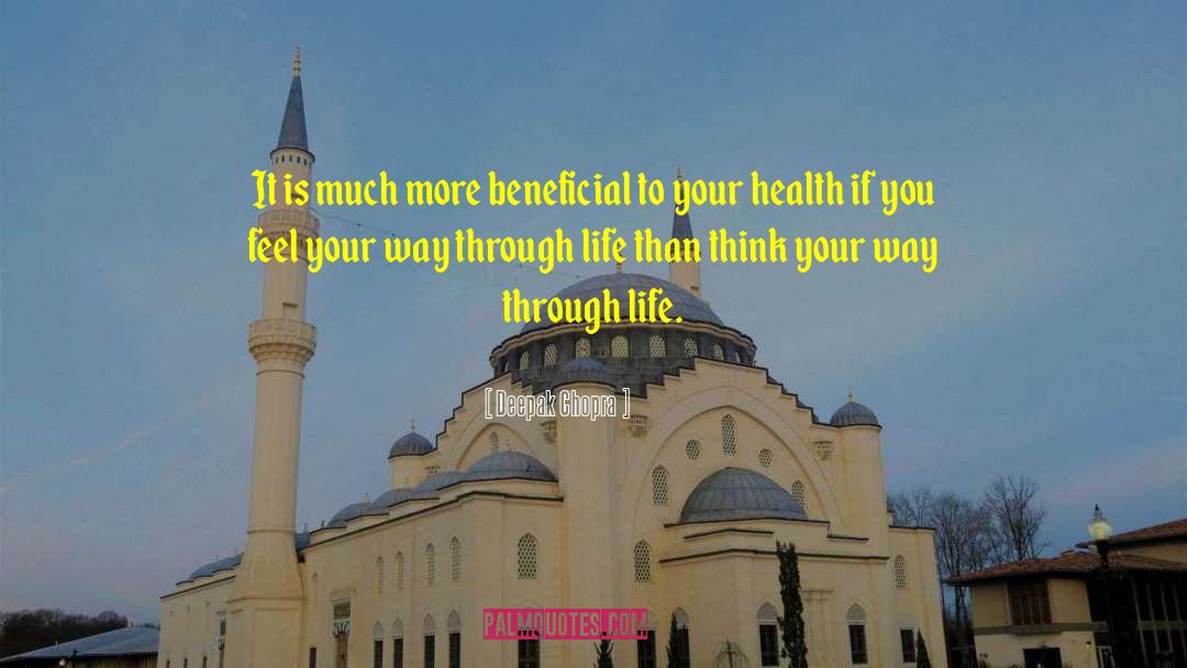 Your Health Is Important quotes by Deepak Chopra