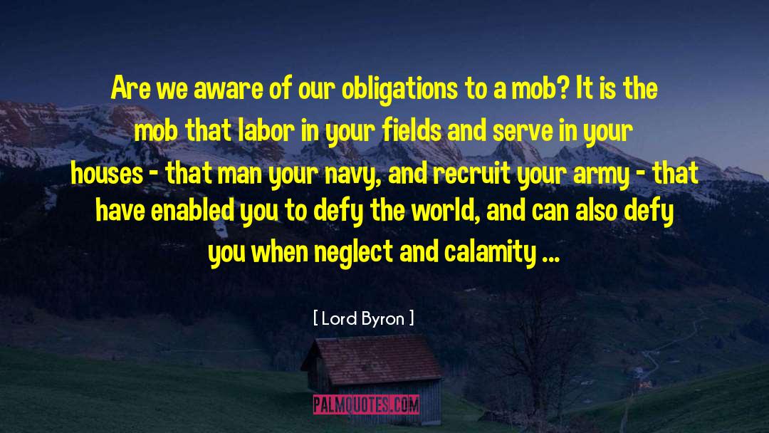 Your House quotes by Lord Byron