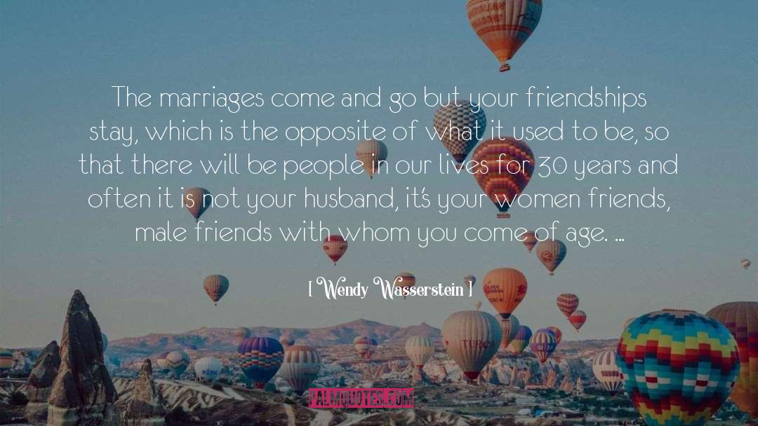 Your Husband quotes by Wendy Wasserstein