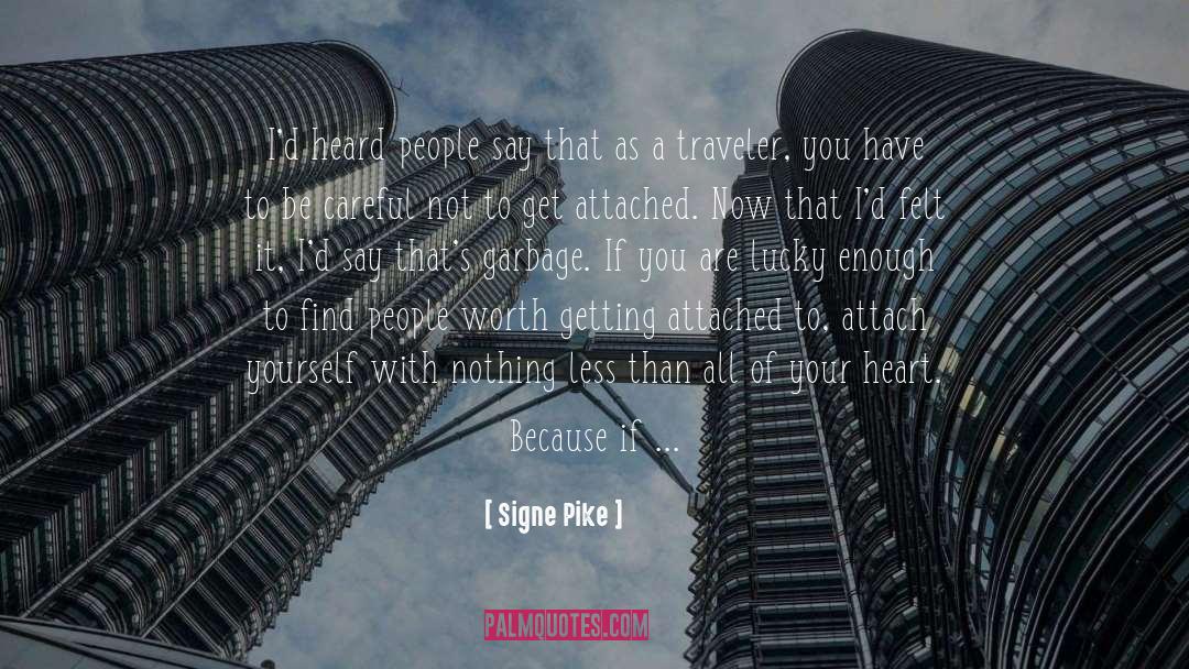 Your Journey quotes by Signe Pike