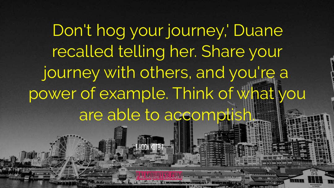 Your Journey quotes by Hoda Kotb