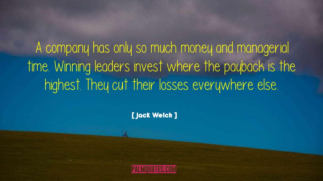 Your Loss quotes by Jack Welch