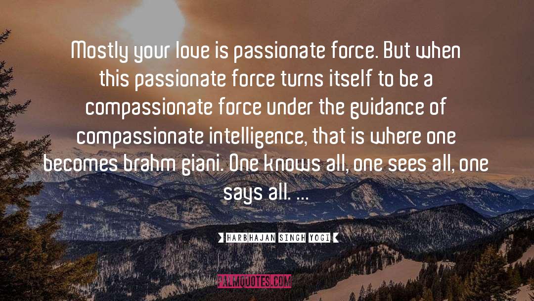 Your Love quotes by Harbhajan Singh Yogi
