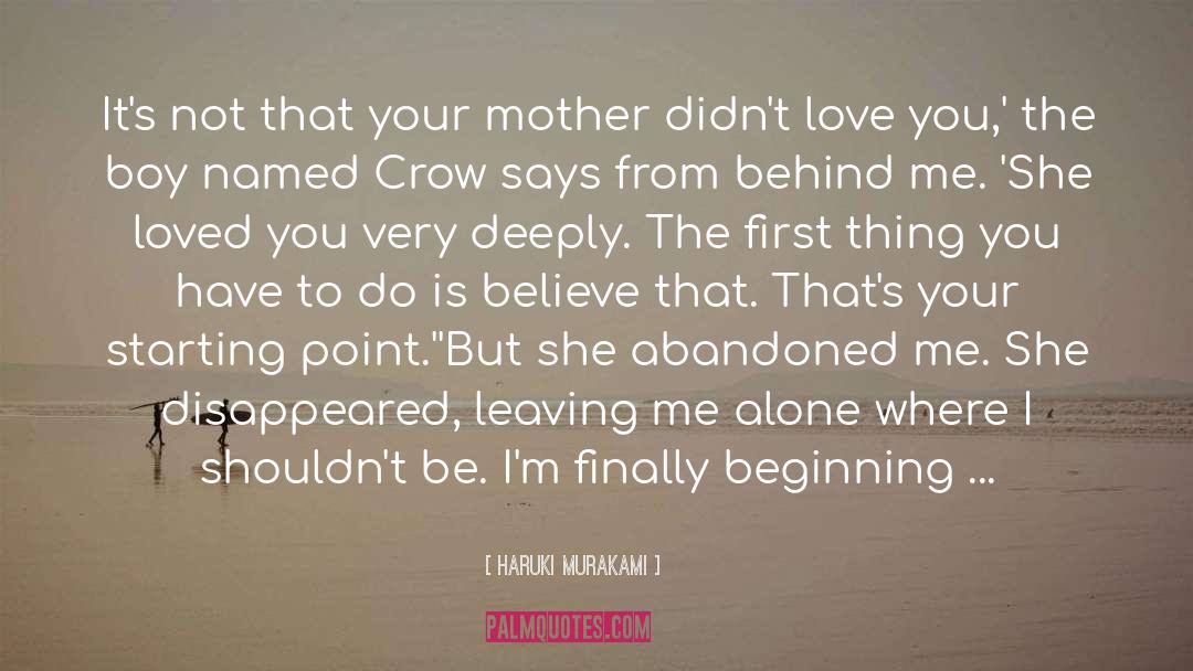 Your Mother quotes by Haruki Murakami