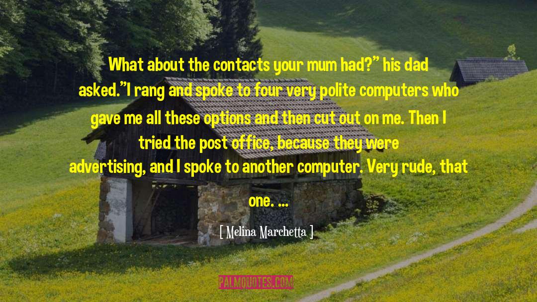 Your Mum quotes by Melina Marchetta