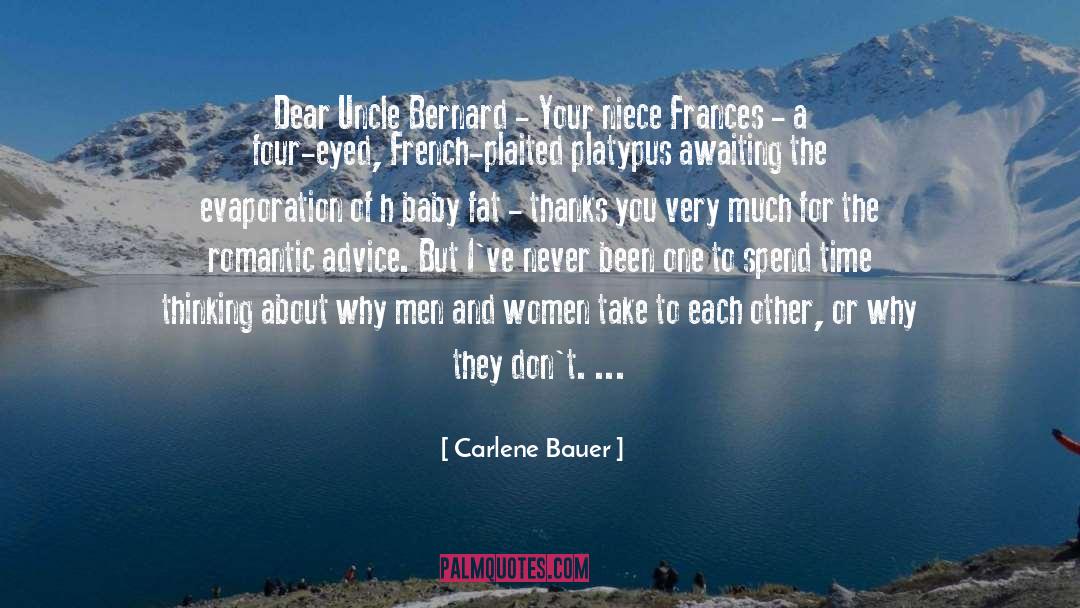 Your Niece quotes by Carlene Bauer