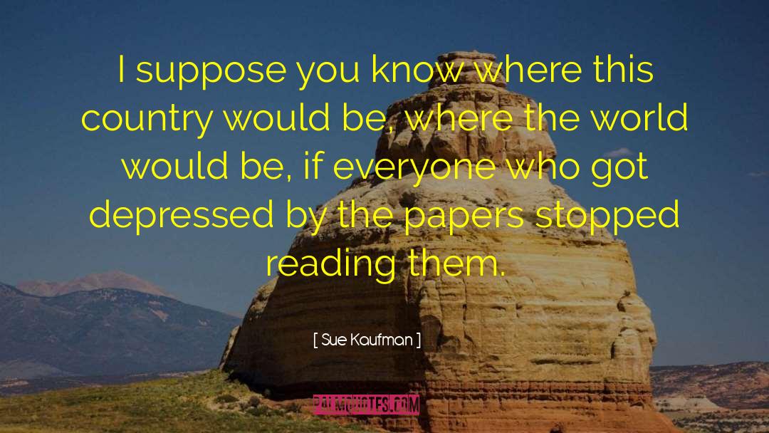 Your Papers Are Not In Order Movie quotes by Sue Kaufman