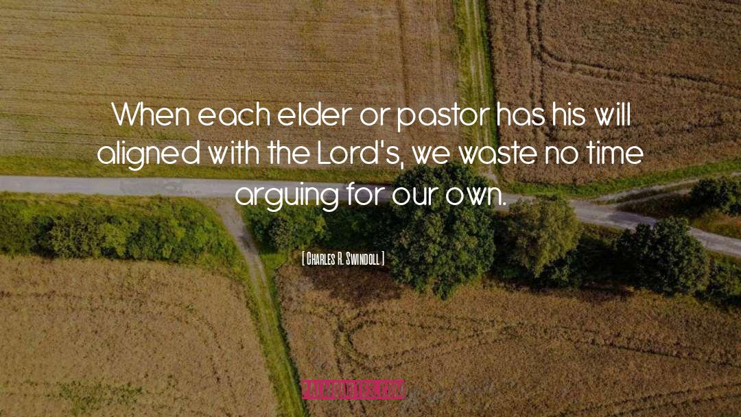 Your Pastor quotes by Charles R. Swindoll