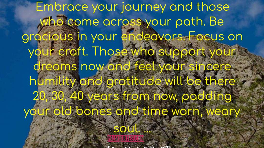 Your Path In Life quotes by Ann Marie Frohoff