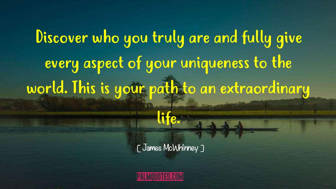 Your Path quotes by James McWhinney