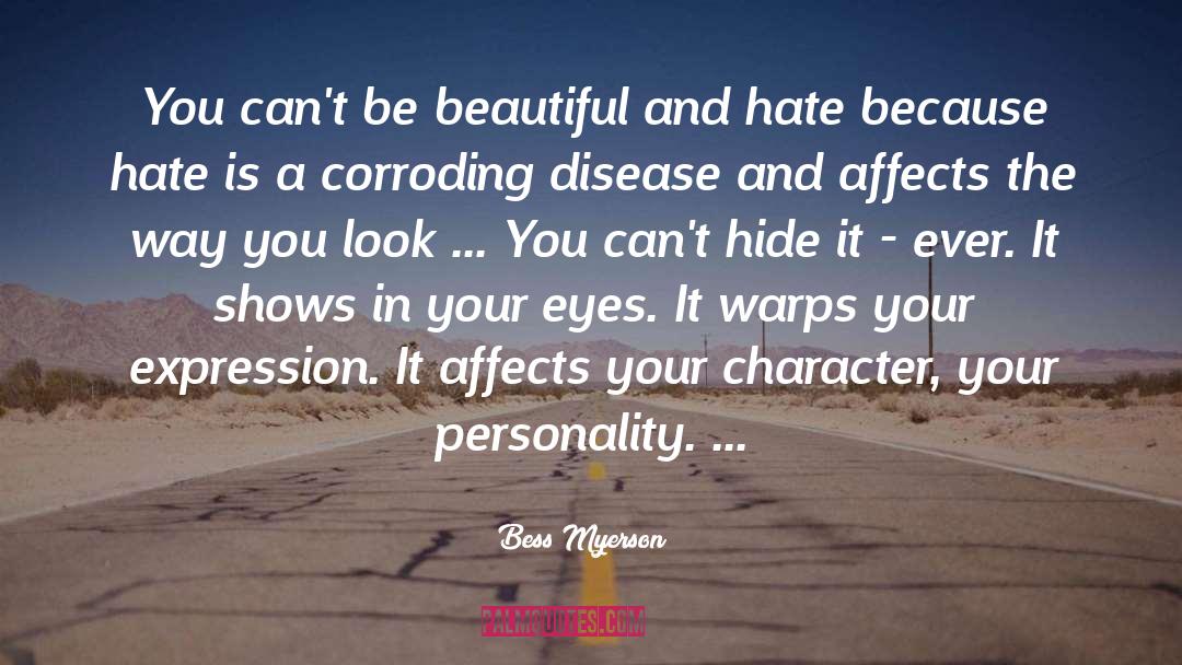 Your Personality quotes by Bess Myerson