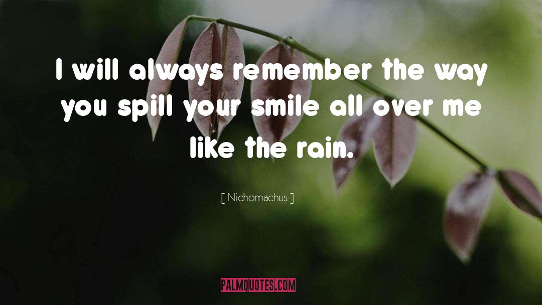 Your Smile quotes by Nichomachus