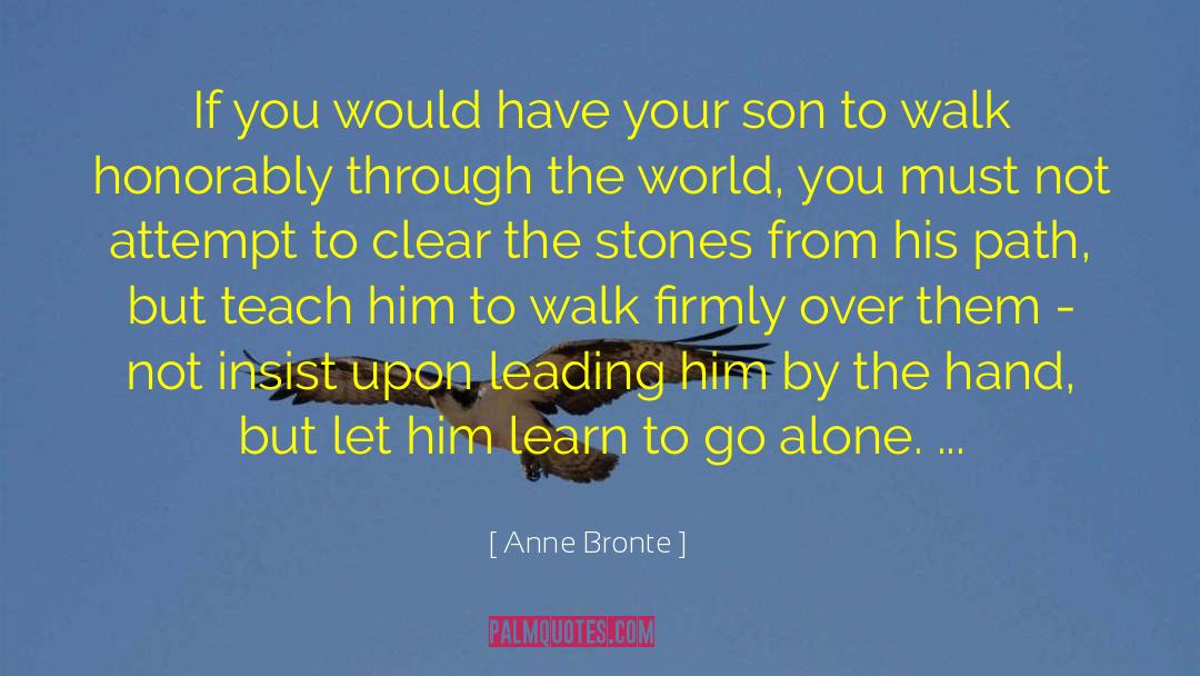 Your Son quotes by Anne Bronte