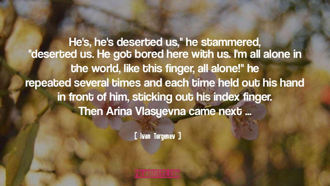 Your Son Turning 18 quotes by Ivan Turgenev