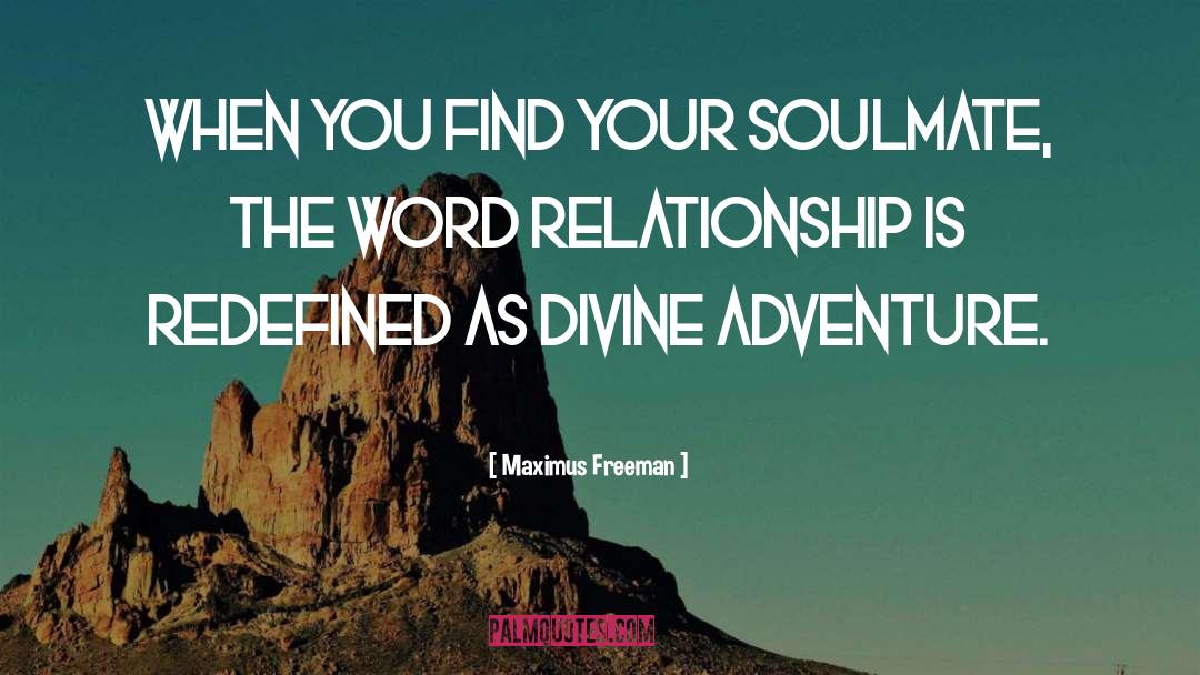 Your Soulmate quotes by Maximus Freeman