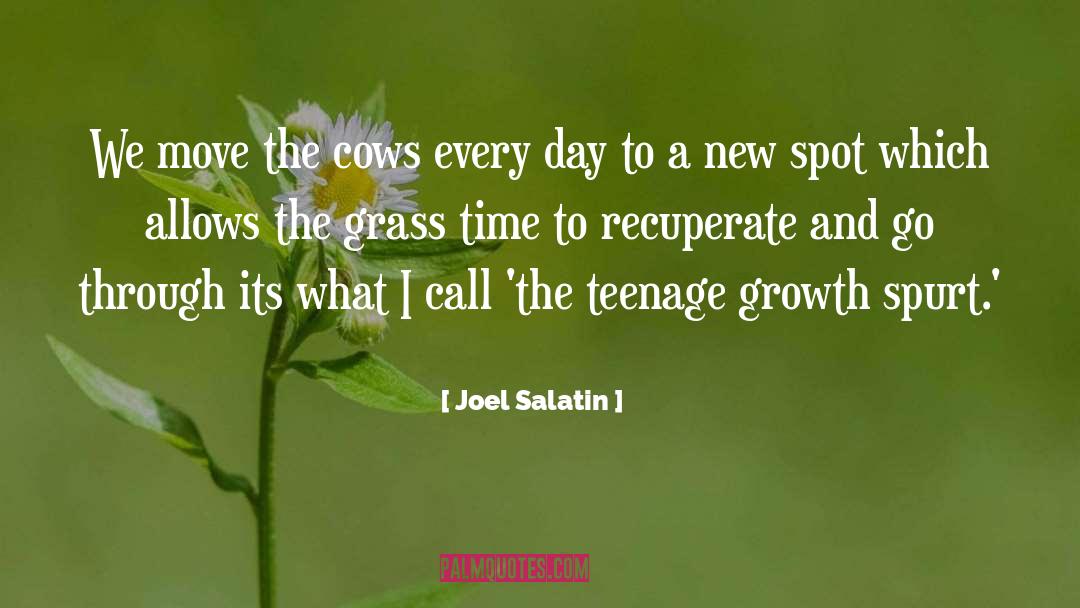 Your Spot quotes by Joel Salatin