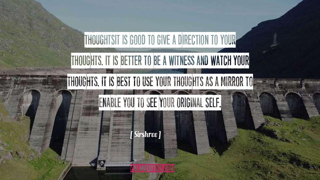 Your Thoughts quotes by Sirshree