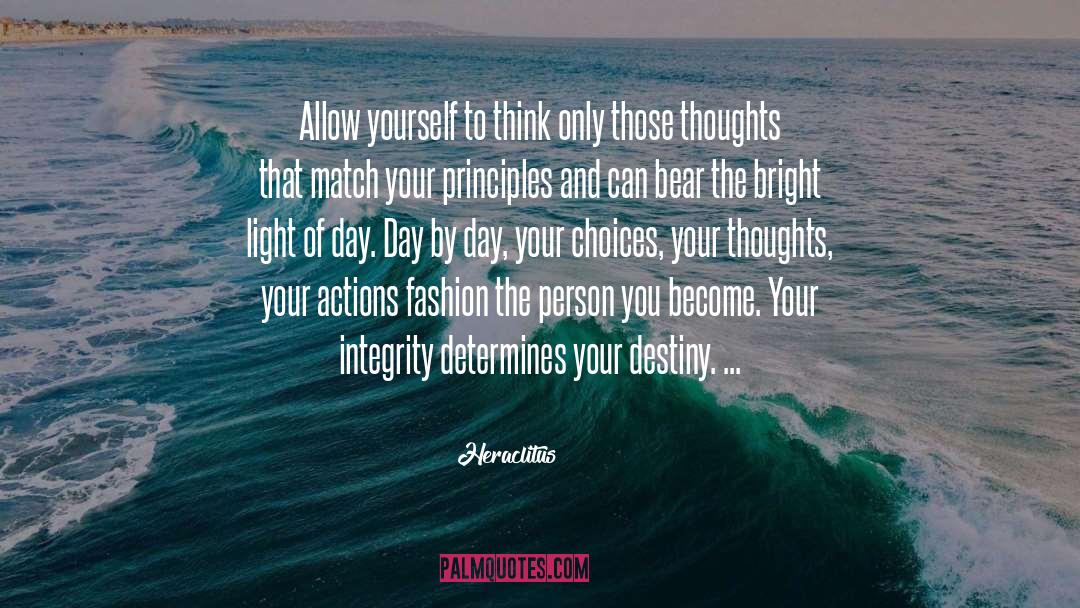 Your Thoughts quotes by Heraclitus