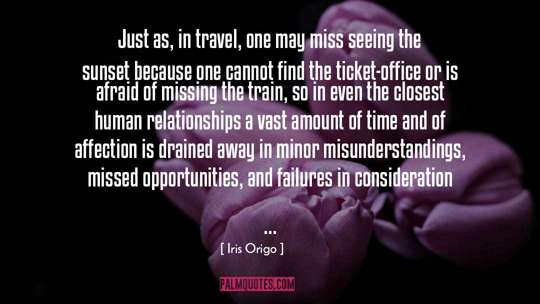 Your Travel quotes by Iris Origo