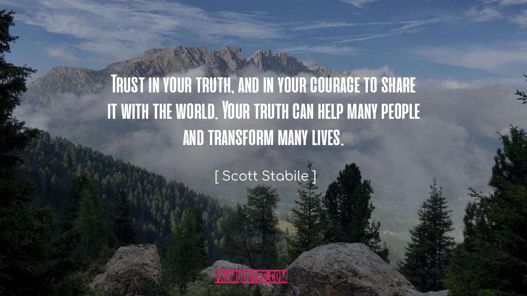 Your Truth quotes by Scott Stabile