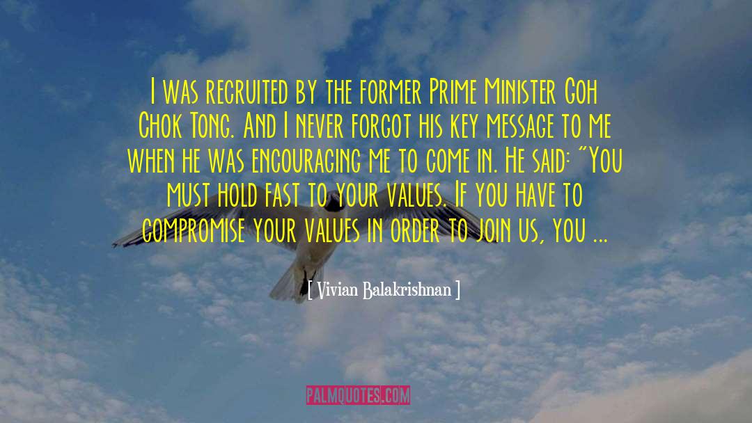Your Value quotes by Vivian Balakrishnan