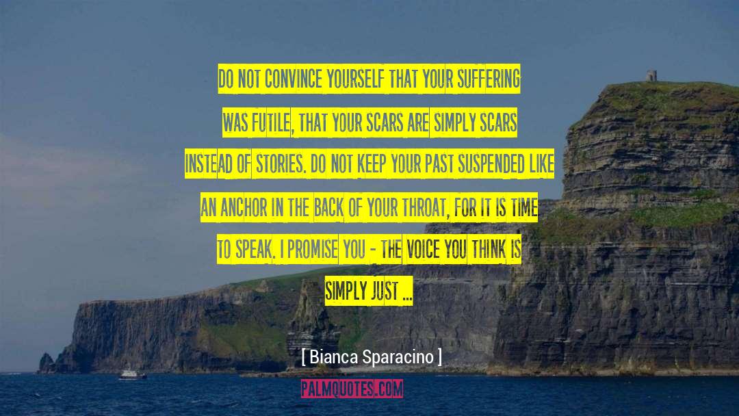 Your Voice Is Silent quotes by Bianca Sparacino
