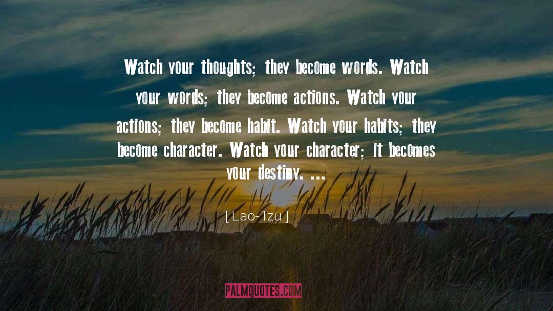 Your Words Reflect Your Character quotes by Lao-Tzu