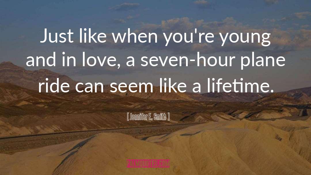 Youre Just In Love Lyrics quotes by Jennifer E. Smith