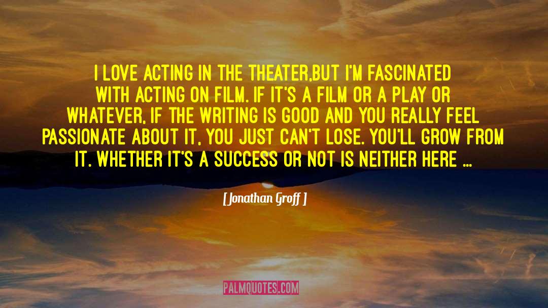 Youre Just In Love Lyrics quotes by Jonathan Groff