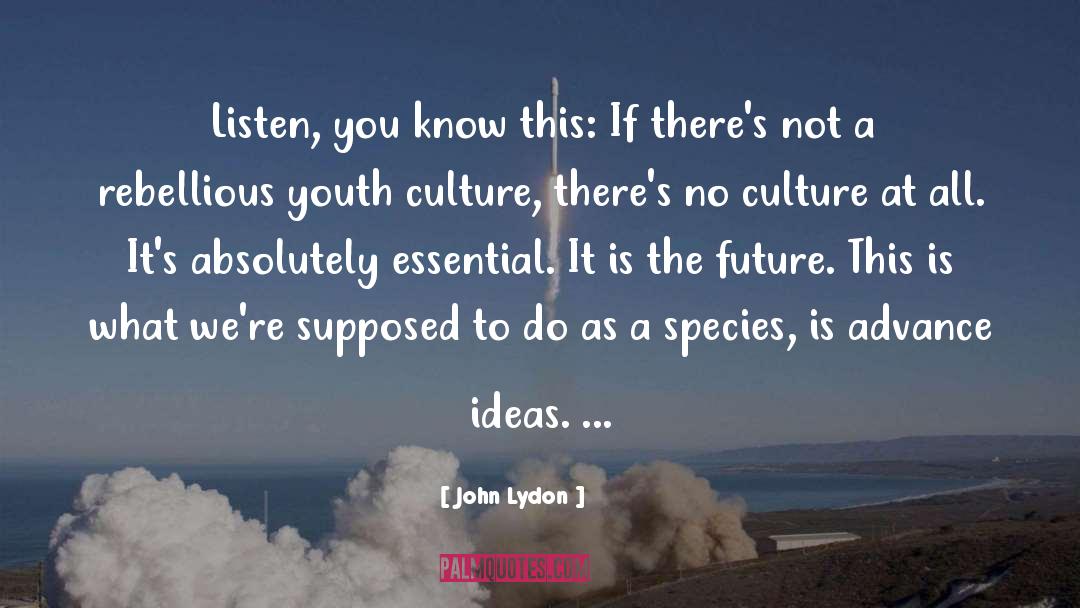 Youth Culture quotes by John Lydon