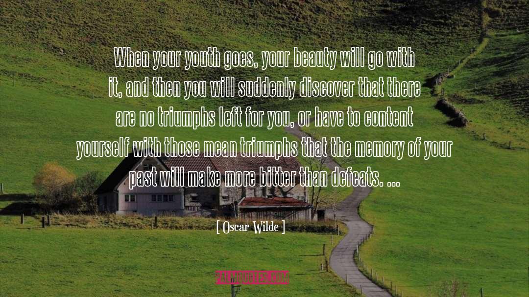 Youth Employment quotes by Oscar Wilde