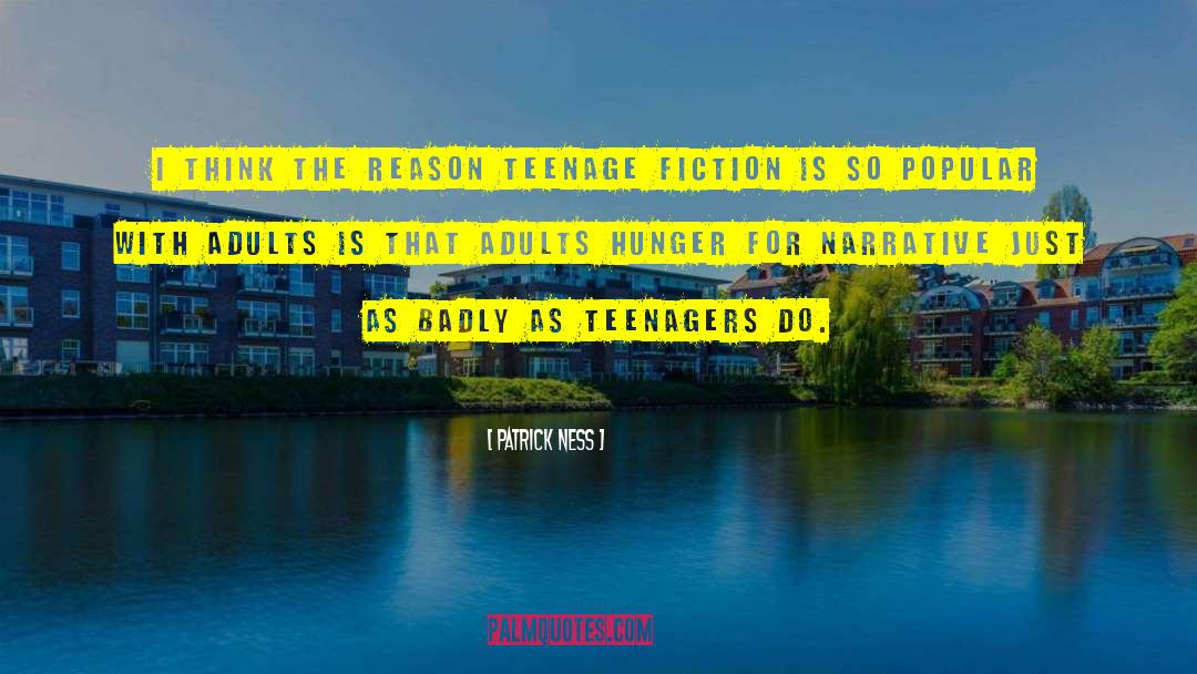 Youth Fiction quotes by Patrick Ness
