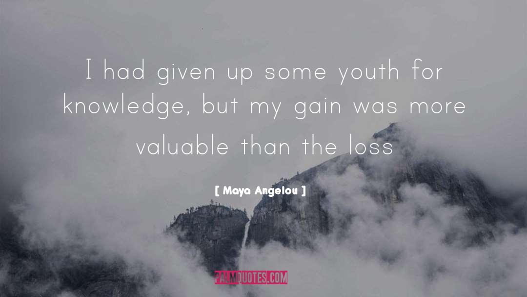 Youth Hostel quotes by Maya Angelou